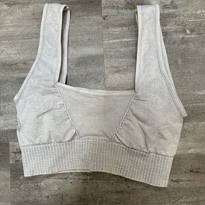 Anthropologie Heather Gray Sports Bra